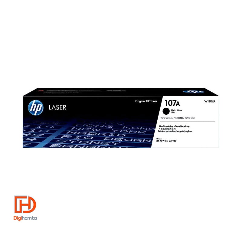 کارتریج تونر لیزری مشکی اچ پی HP 107A
