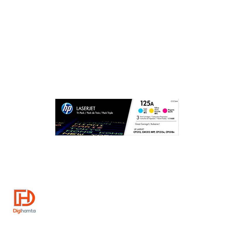 کارتریج تونر لیزری رنگی اچ پی HP 125A 4 Color Toner Cartridges