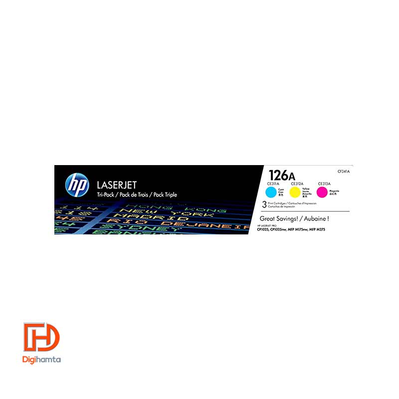 کارتریج تونر لیزری رنگی اچ پی HP 126A 4 Color Toner Cartridges