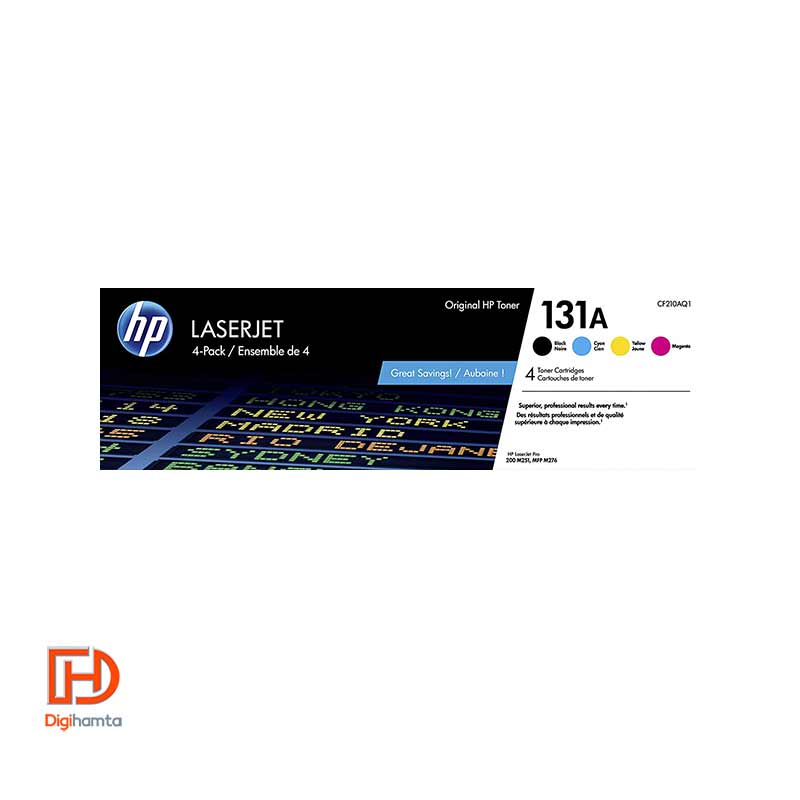 کارتریج تونر لیزری رنگی اچ پی HP 131A 4 Color Toner Cartridges