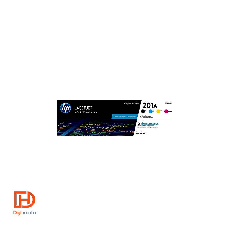 کارتریج تونر لیزری رنگی اچ پی HP 201A 4 Color Toner Cartridges
