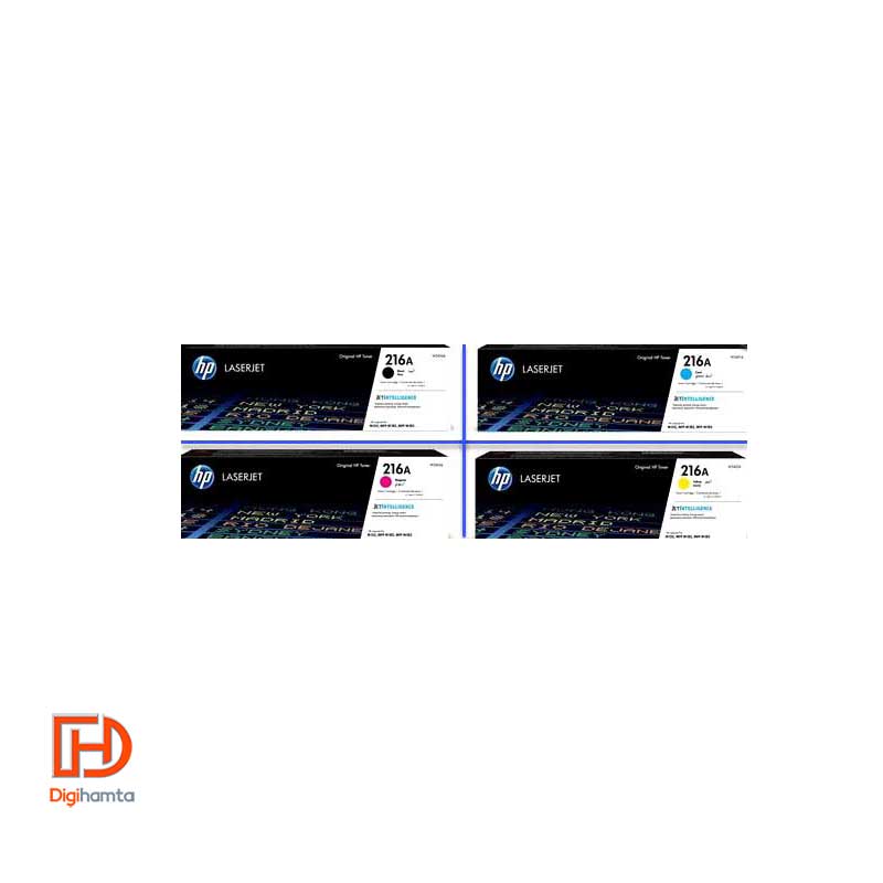 کارتریج تونر لیزری رنگی اچ پی HP 216A 4 Color Toner Cartridges