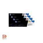 کارتریج تونر لیزری رنگی اچ پی HP 304A 4 Color Toner Cartridges