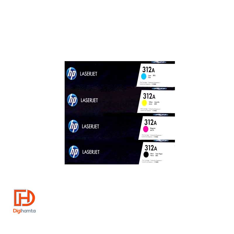 کارتریج تونر لیزری رنگی اچ پی HP 312A 4 Color Toner Cartridges