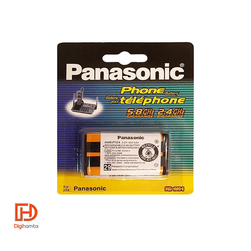 باتری تلفن بی سیم پاناسونیک مدل HHR-P104