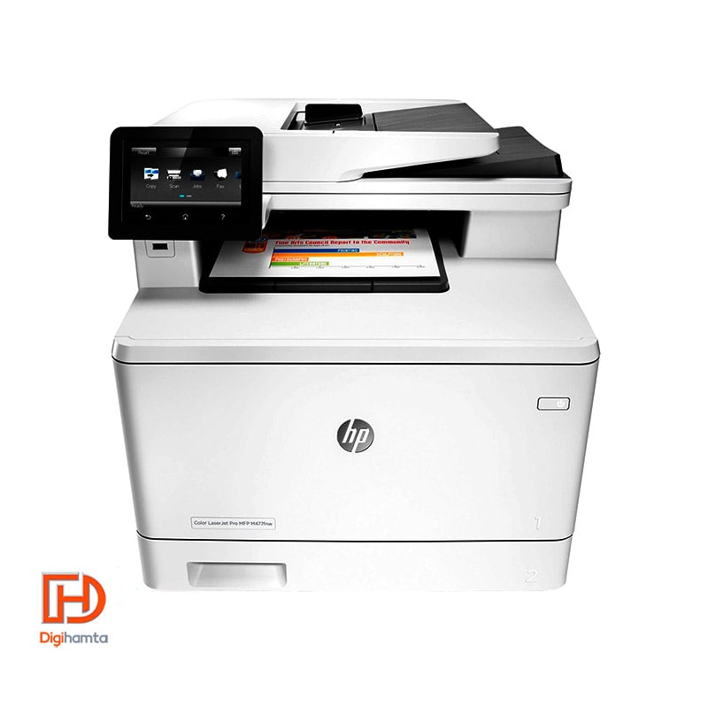 پرینتر چندکاره لیزری رنگی اچ پی مدل HP LaserJet Pro MFP M477fnw